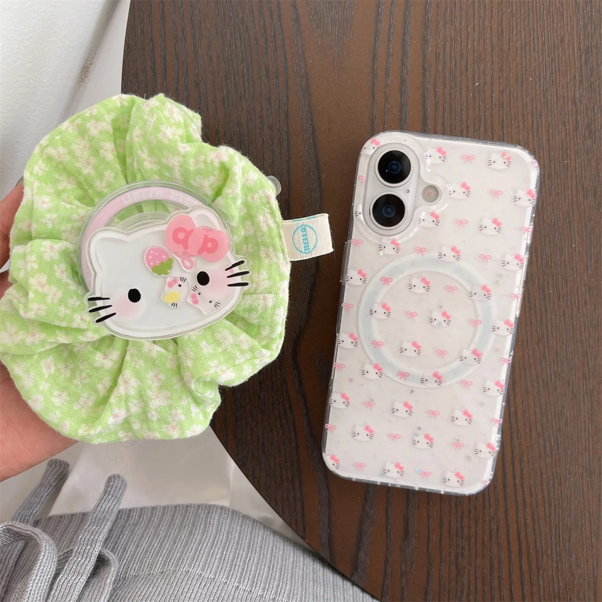 

New Magnetic stand kitty head pictures Phone Case For iPhone 16 15 14 13 Pro Max fundas iphone 15 case Protective cover 13 15 16