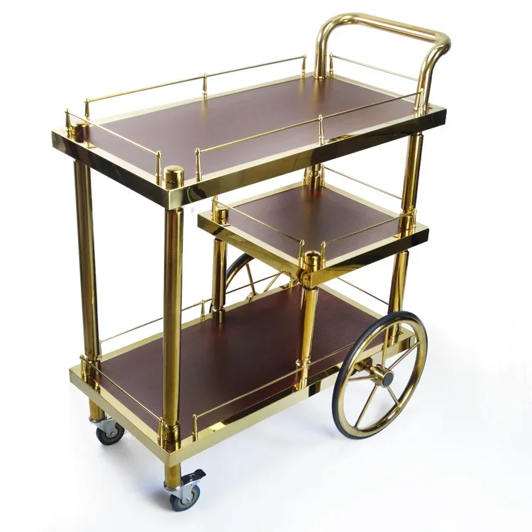 Modern Design Serving Trolley For Home And Restaurant Kitchenware Product In Best Quality Easy To Use Do Work Smart With Wheels