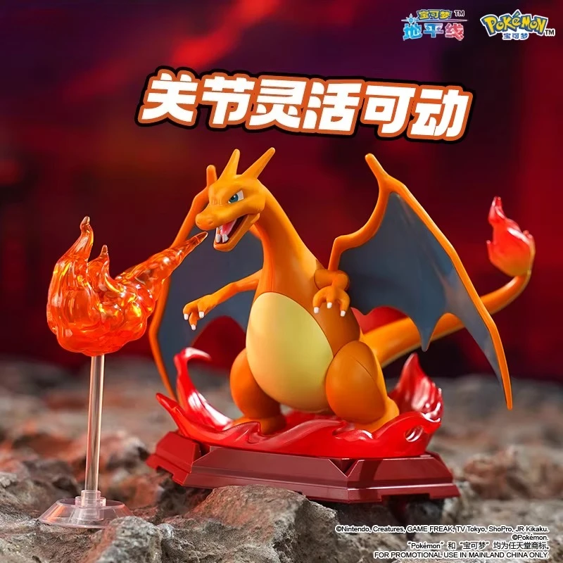 Keeppley Building Blocks Pokemon  Toys Greninja Gengar Ornaments Pikachu Eevee Charizard Assembly Models Ornaments Gifts