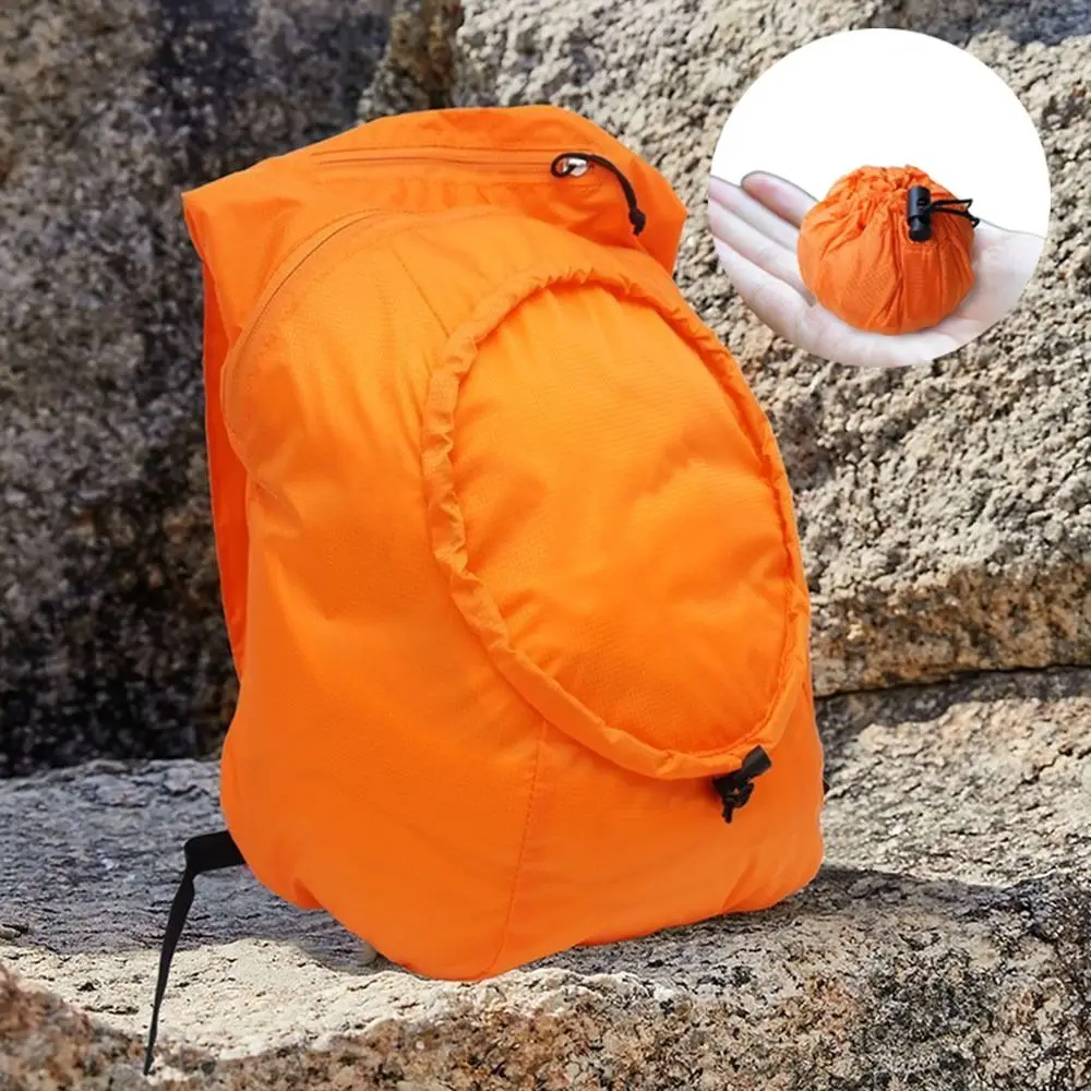 

28L Outdoor Foldable Backpack Multifunctional Ultralight Folding Mountaineering Bag Nylon Adjustable Straps