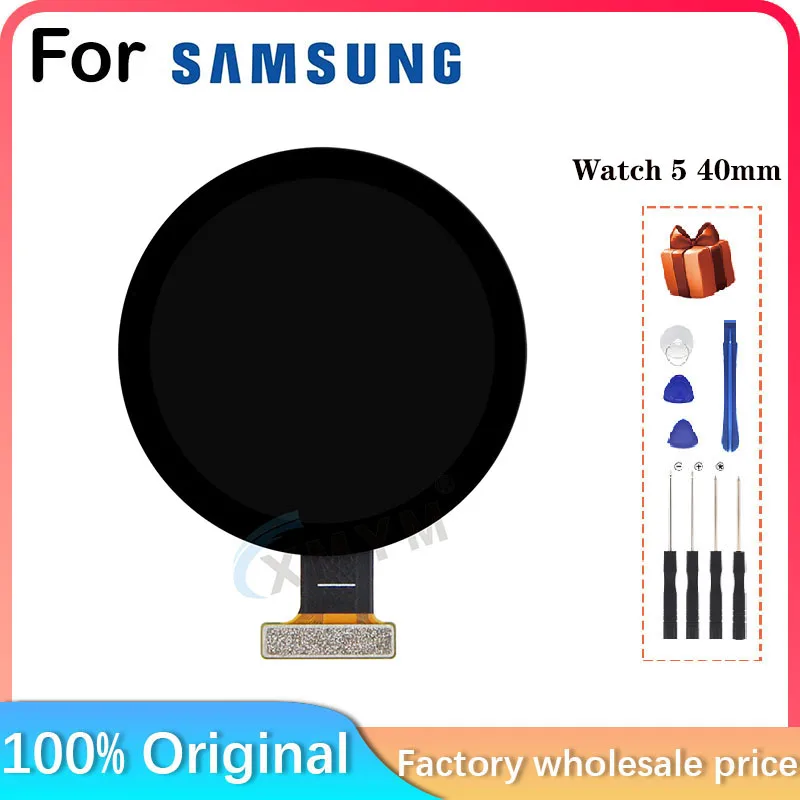 For Samsung Galaxy Watch 5 40mm SM-R900 SM-R905 Bluetooth Smart Watch LCD Display Replacement and Repair