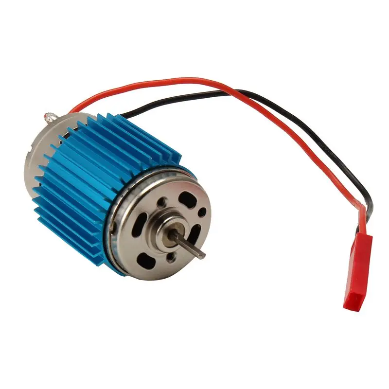 ABUM-Brushed RC Electric Motor 380 With JST Plug And Heat Sink For Traxxas 7075 Titan RC Car Model Universal 28T