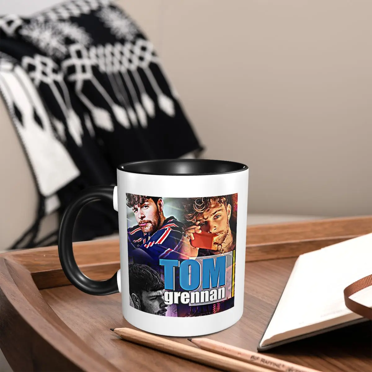 

Tom Grennan Mug Funny Ceramic Coffee Cups Tea Mugs Milk Cup Drinkware Gift for Woman Man