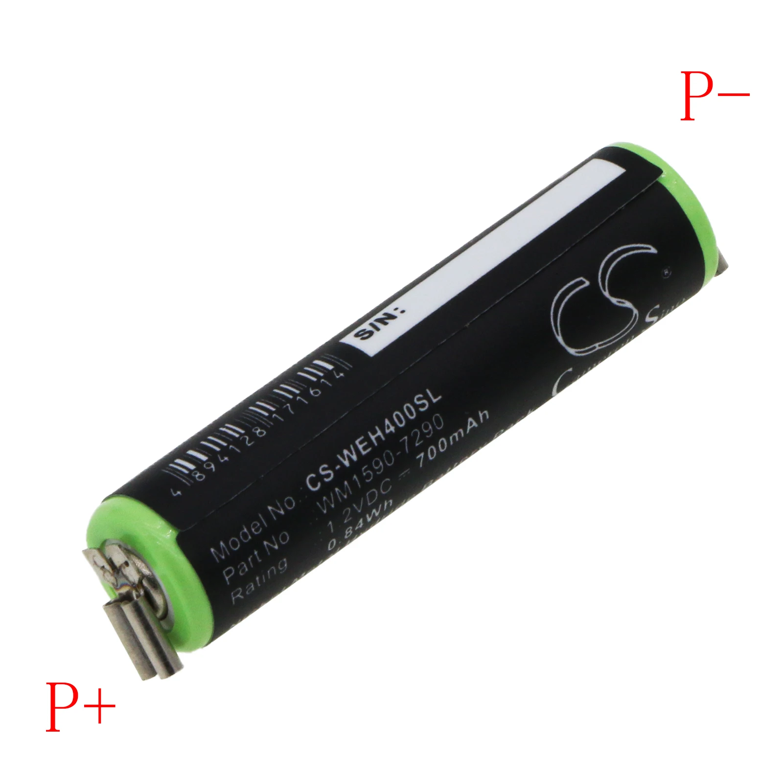 

Ni-MH Shaver Battery for Wella,1.2v,700mAh,Bella Super Chromini Contura HS40 Contura HS60,WM1590-7290