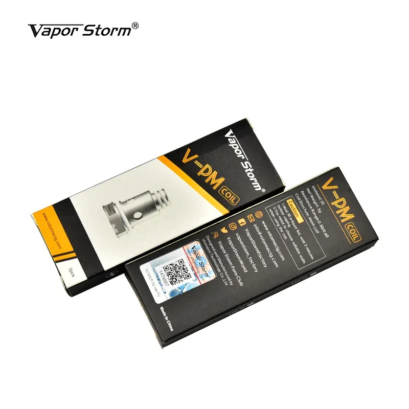 5 قطعة/الحزمة الأصلي بخار العاصفة VPM40 خرطوشة لفائف استبدال 0.3/0.6ohm شبكة لفائف رئيس ل VPM 40 40 واط قرنة وزارة الدفاع Vape عدة #6