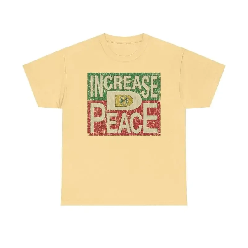 Increase D Peace 1992 Political Logo T shirt