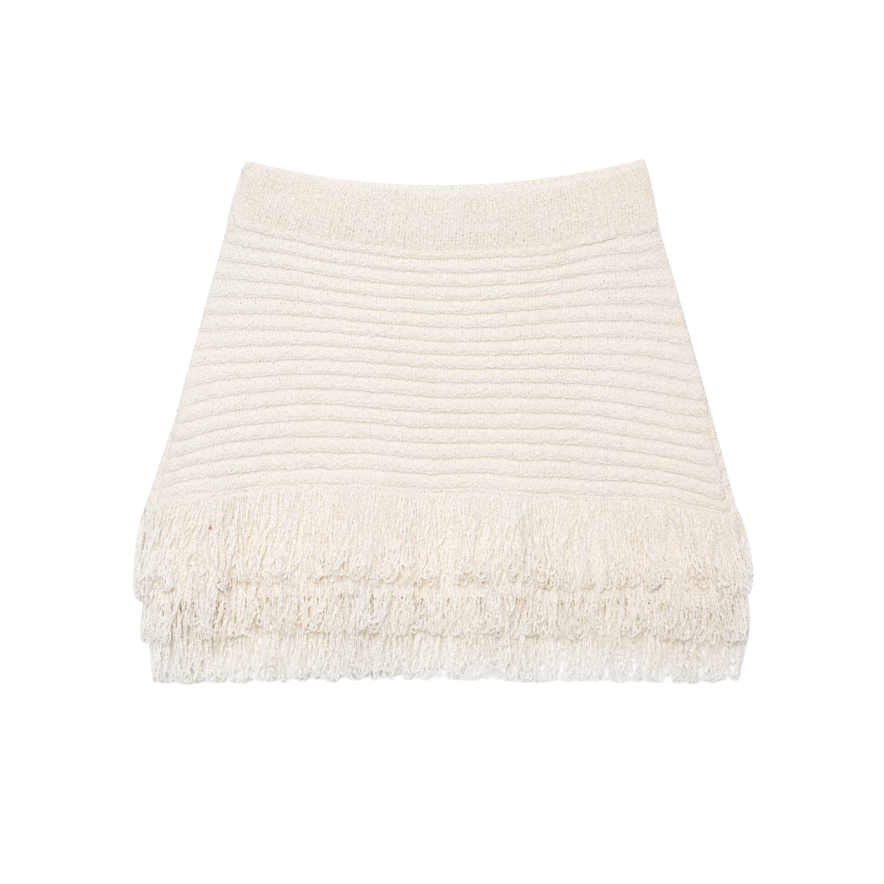 JNLEAOG レディース ファッション バタフライ ノット フック ニット トップ フレンチ スタイル ストレート カット 半袖 ポリエステル繊維 変形に強い