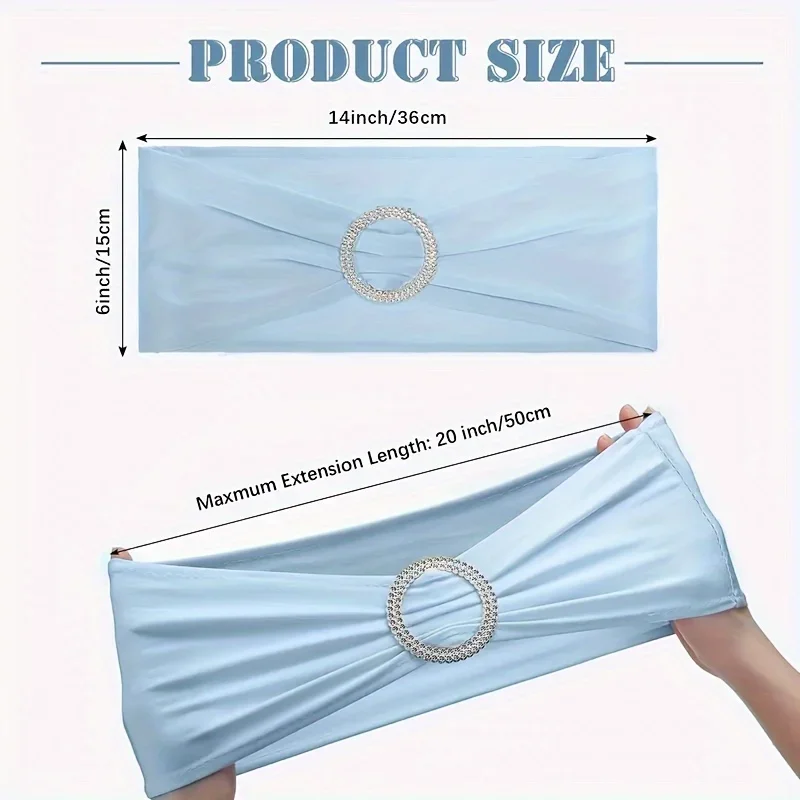 50-حزمة كرسي مرن عقدة التعادل القوس مشبك الزفاف الديكور زر كرسي الغطاء الخلفي فندق مقعد المنزل ديكور حديث