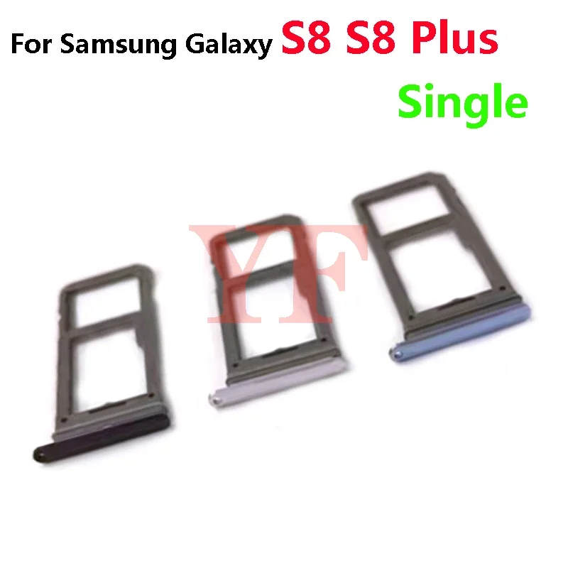 For Samsung Galaxy S8 S8 Plus G955 G950 US997 VS988 SIM Card Tray Slot Holder Adapter Socket Repair Parts