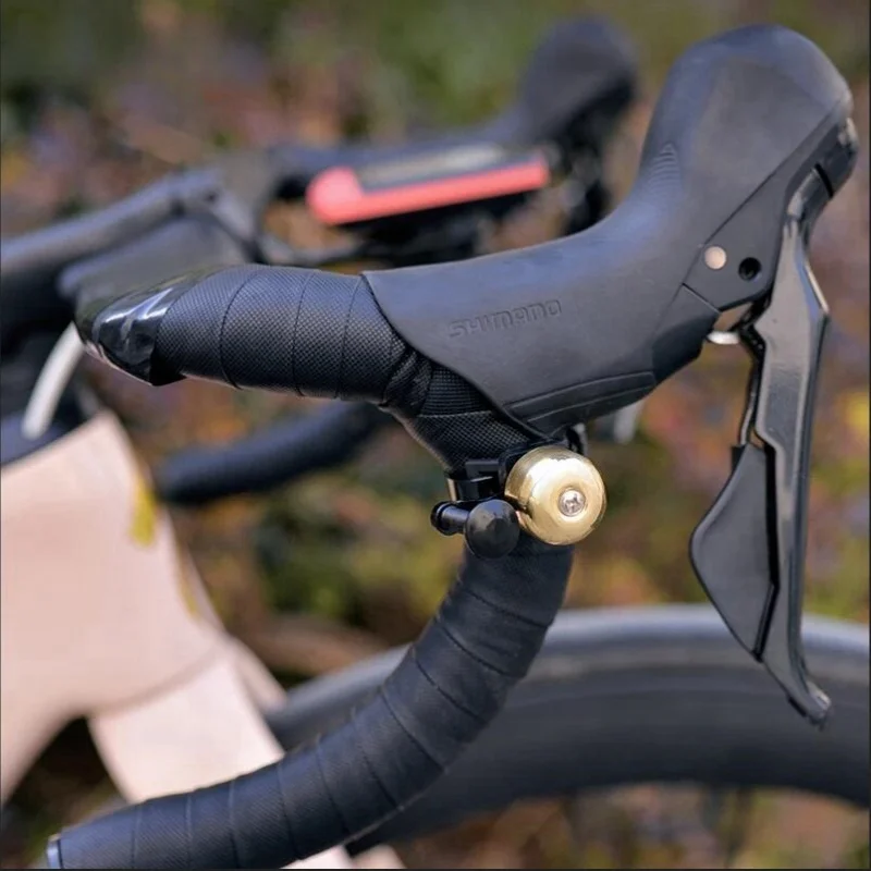 

Clear Loud Sound Bicycle Bell Steel Copper MTB Mountain Bike Handlebar Ring Horn for Safety Cycling