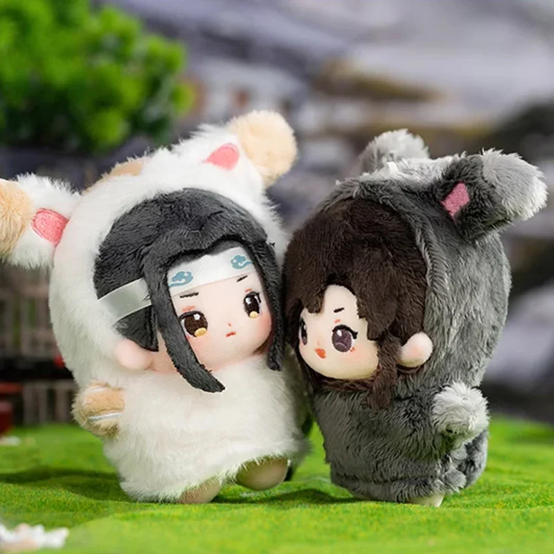 

Genuine Version Mo Dao Zu Shi Doll Wei Wuxian Lan Wangji Plush Toy Grandmaster Of Demonic Cultivation Plushie Keychain Gift