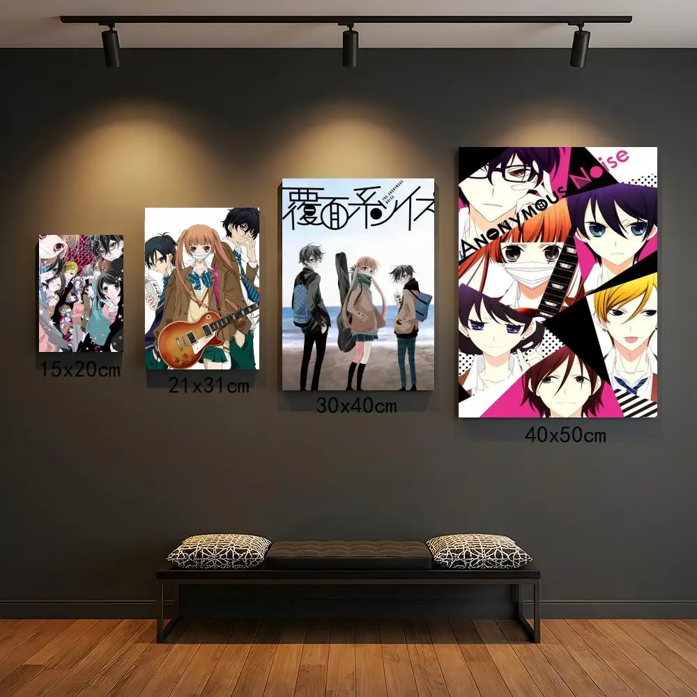 anime A-Anonymous Noise-E Painting Calligraphy Boho Botanical Decor for Living Room  Elegant Home Style
