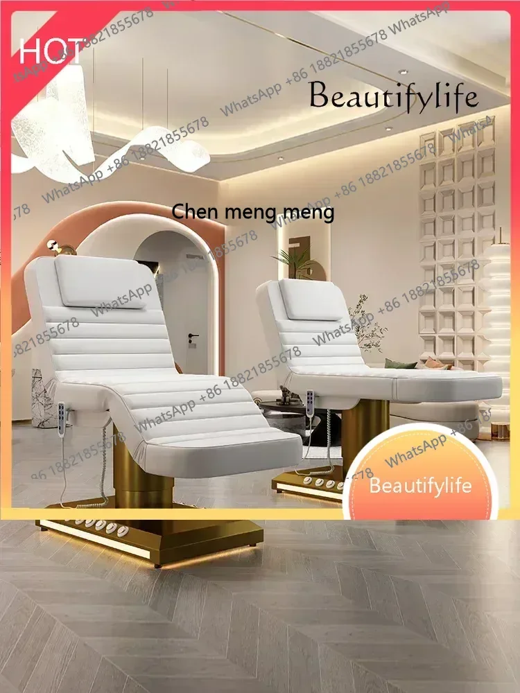 Z1Q الأمريكية تعزيز خاص صالون تجميل الراقية سرير التجميل رفع كهربائي ثلاثة محركات 10 أيام التسليم من الباب إلى الباب