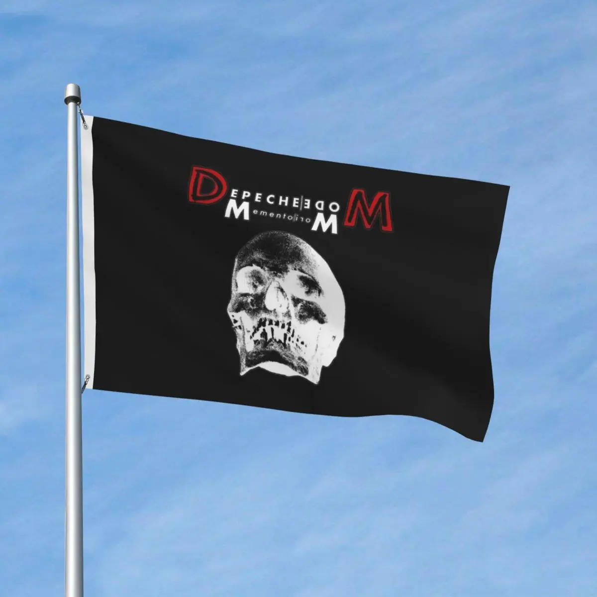 Depeches Mode Skull Flag Fade Proof Outdoor Banner Music Polyester Home Room Dorm Wall Decor 3x5 FT