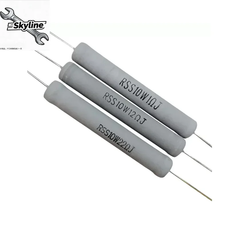 1pcs 100% Original Denmark Jantzen MOX RSS10W 10W 0.22R-91R Fever HiFi Speaker DIY Crossover Resistor
