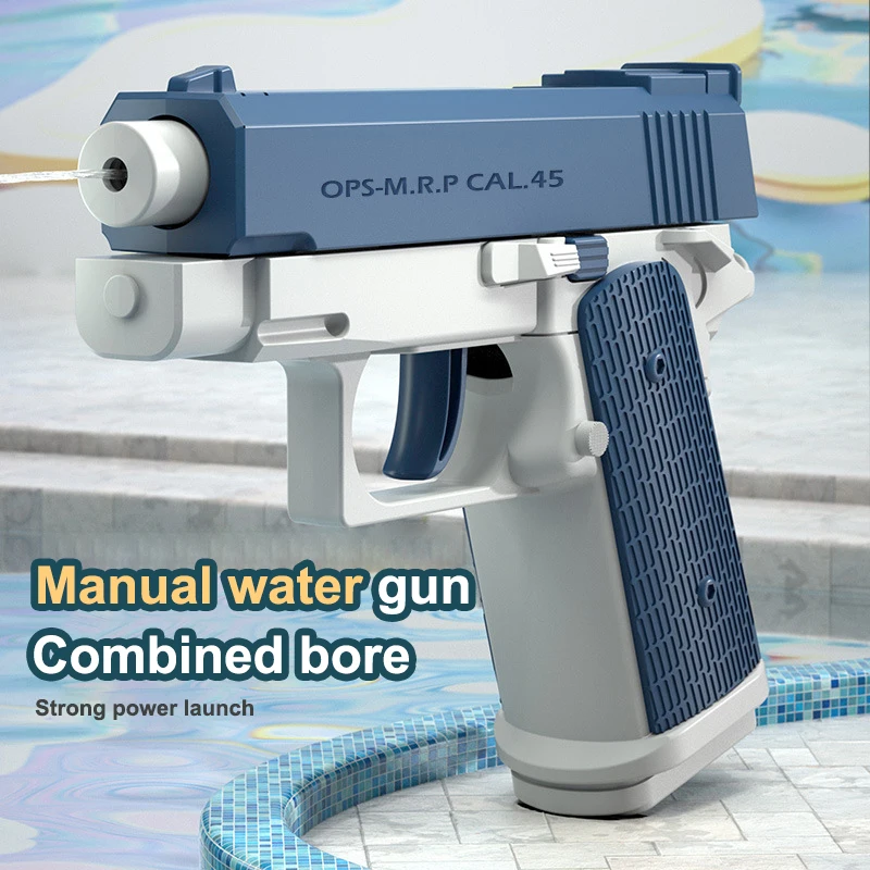 Summer Water Gun High-pressure Large-capacity Full Automatic Shooting Children Beach Swimm Pool Water Play Toy For Boy Girl Gift