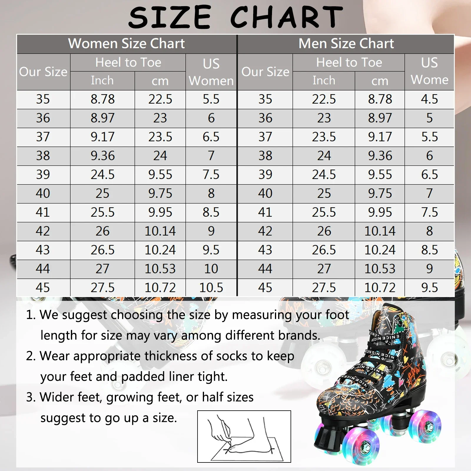 أحذية تزلج دوارة وامضة للبنين والبنات صف مزدوج 4 عجلات زلاجات للكبار أحذية رياضية خارجية للتزلج والتدريب رباعية الأحذية الرياضية