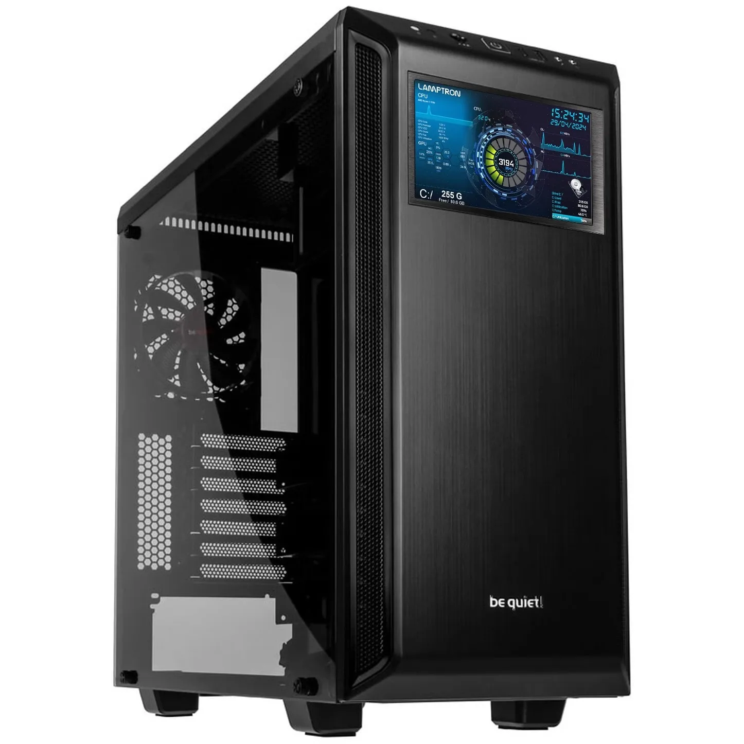 LAMPTRON HC060-6”PC HARDWARES REAL TIME MONITORING