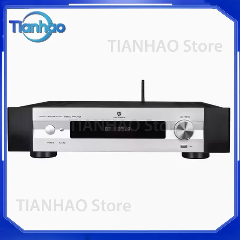 for A-242 Winner AD-66D PRO Class A HiFi Decoder USB Bluetooth Pure Power Amplifier 100W 8Ohm 170W 4Ohm Home Audio Amp