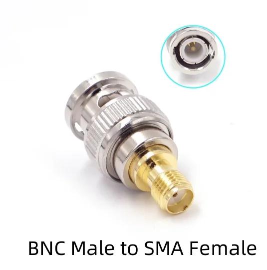 Connector SMA Male/ Female to BNC Male /Female RF Adapter Coax Coaxial Gold plated copper