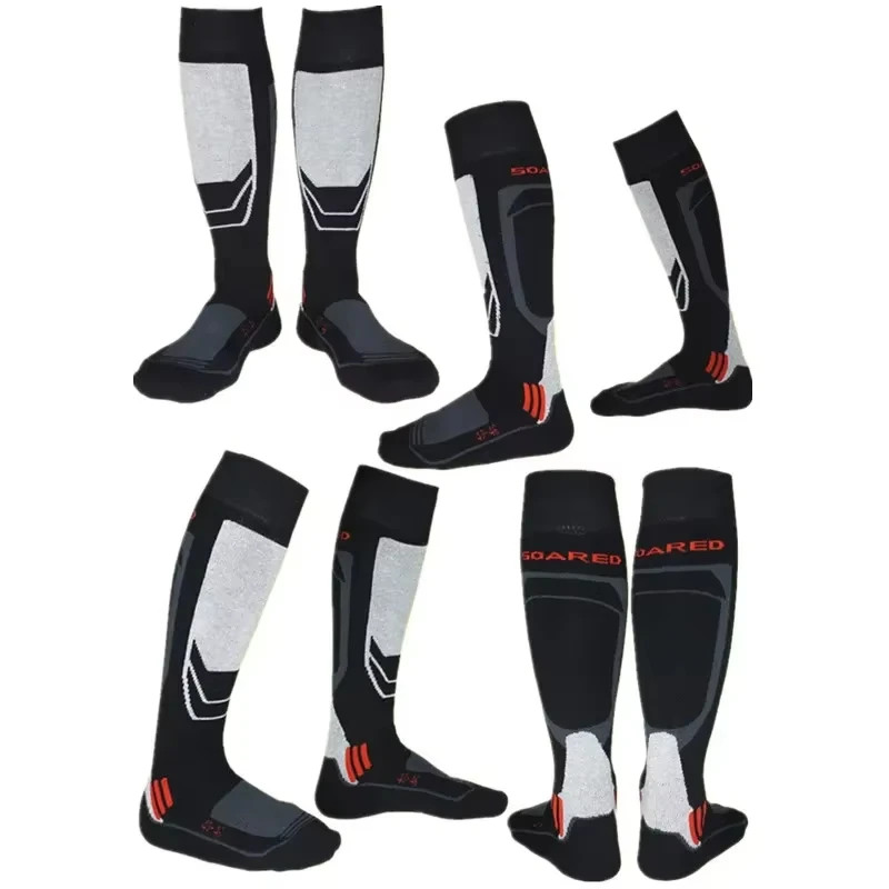 Winter Thermische Skisokken Dikker Warme Sport Snowboarden Fietsen Skiën Wandelsokken Beenwarmer voor Heren Dames