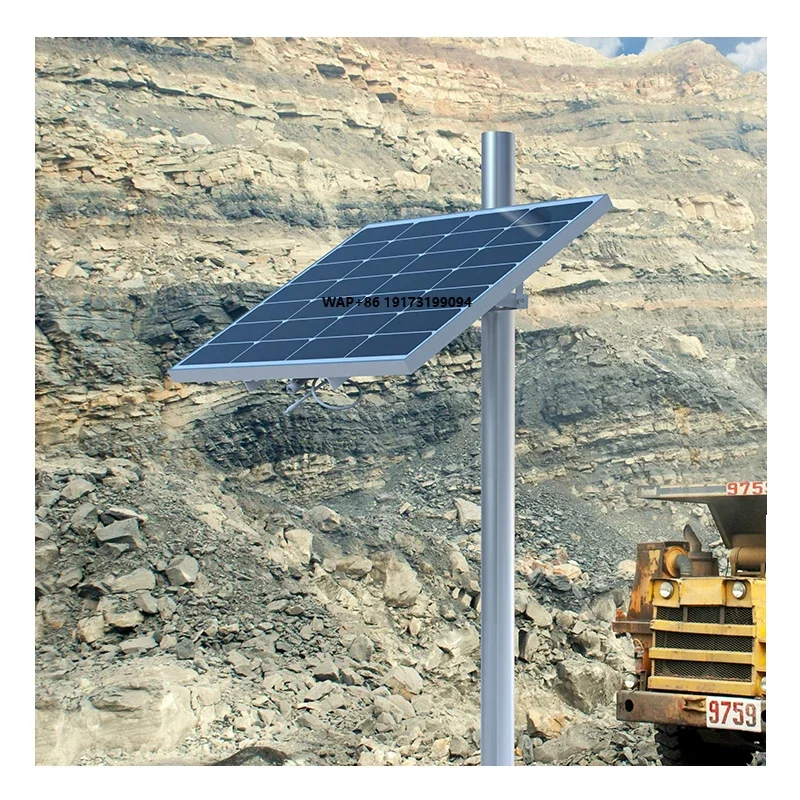 Complete Solar Security System 12V Output Panel Solar Kit With Solar Panel and Lithium Battery for Starlink Router