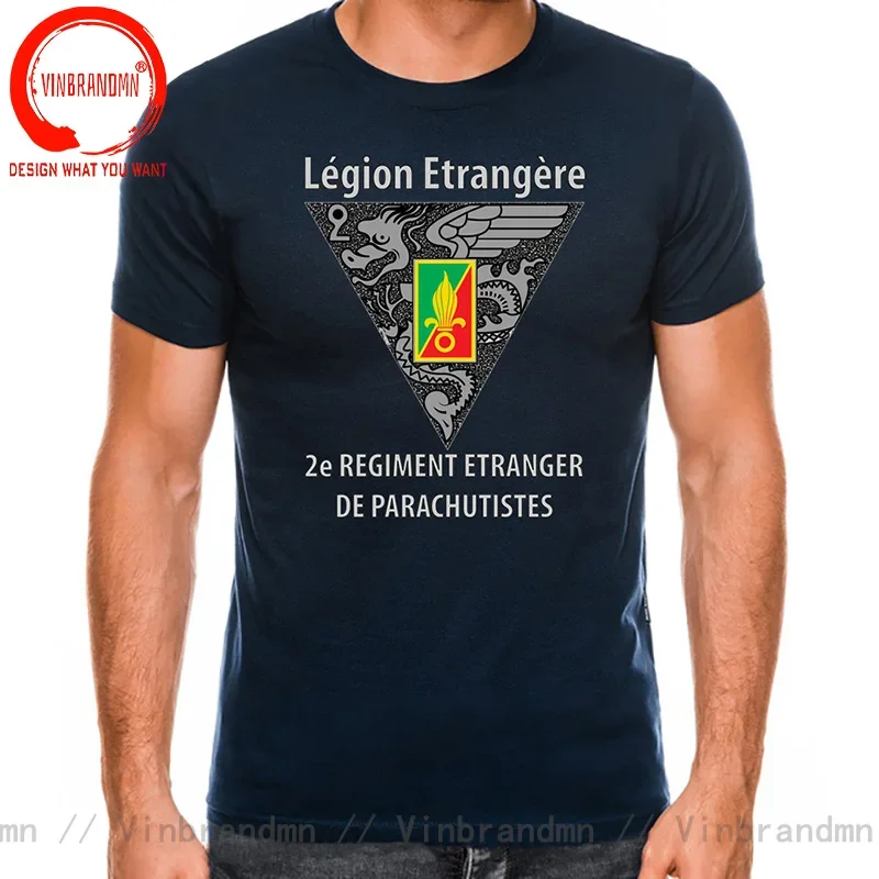 New French Foreign Legion Special Forces World War Army T Shirt Men Tshirt Homme Camisetas Men Cotton T-shirt Tees Tops Clothing