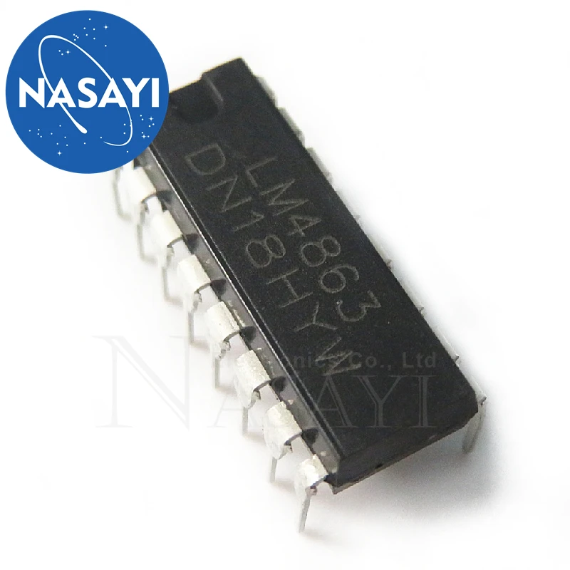 10PCS LM4863N LM4863 DIP-16