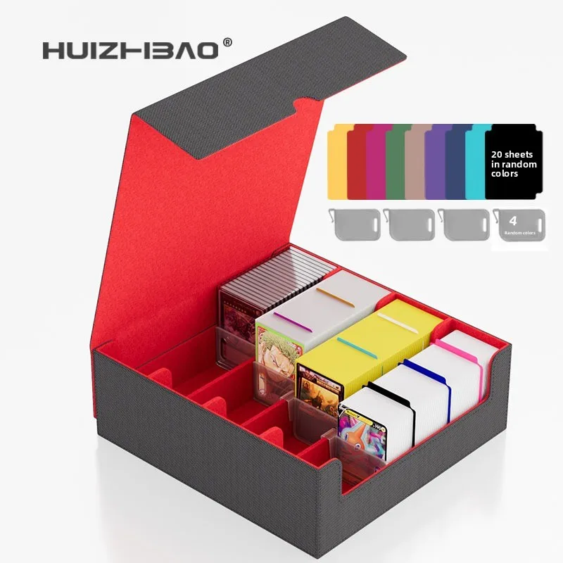 

Card Storage Box Shell Card Brick Card Box Large Capacity Storage Box Suitable for PTCG Pokémon Game King Cards in Stock