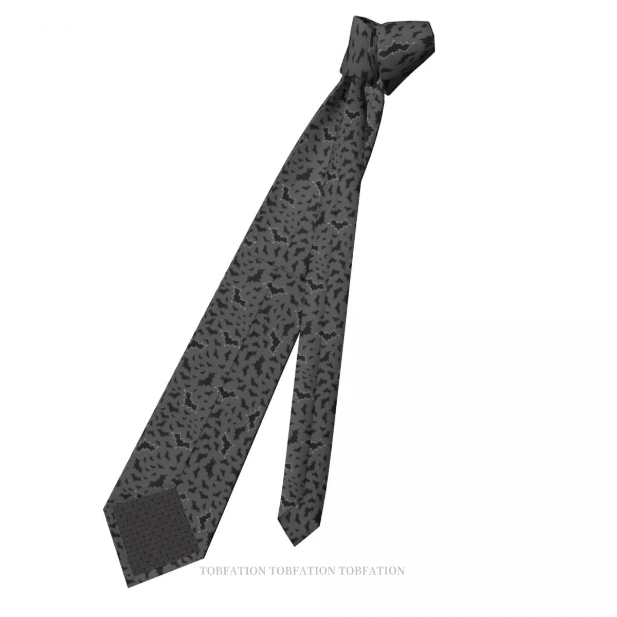 Bats Classic Men's Printed Polyester 8cm Width Necktie Cosplay Party Accessory