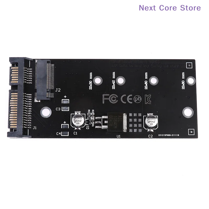 [NC]B+M Key M.2 Ngff Ssd To M.2 Sata 3 Raiser M.2 To Sata Adapter Expansion Card[NC]