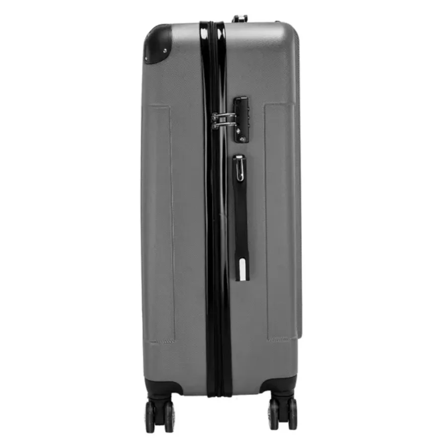 Trolley portatile 3 in 1 in ABS 20" 24" 28" Grigio scuro