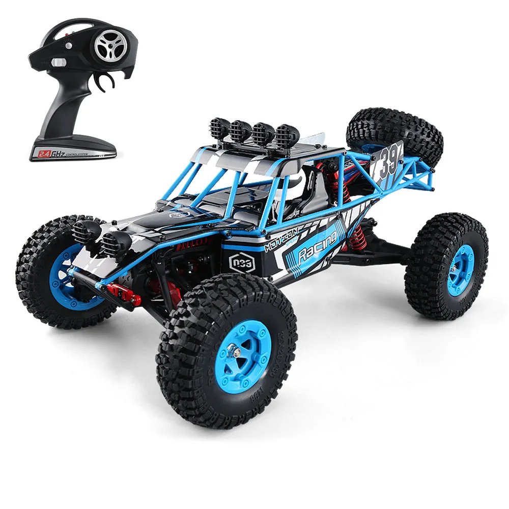 JJRC Q39 RC Car 2.4Ghz 4WD Off-Road Vehicle Remote Control Car 1/12 RC Truck 45KM/H High Speed Race Car RTR Gift Toy for Kid