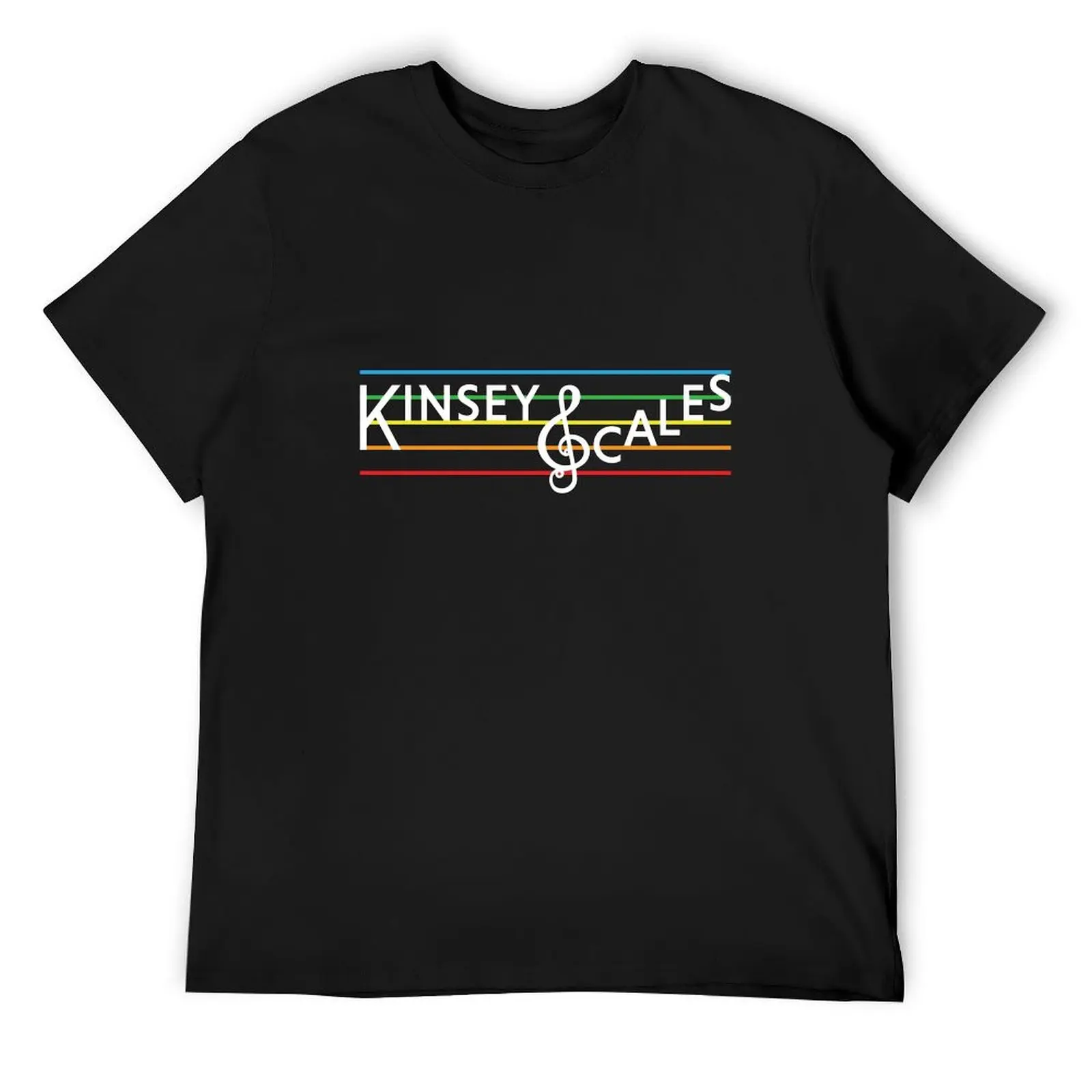 Kinsey Sales Logo Horizontal- White T-Shirt customizeds plus size tops hippie clothes plus size men clothing