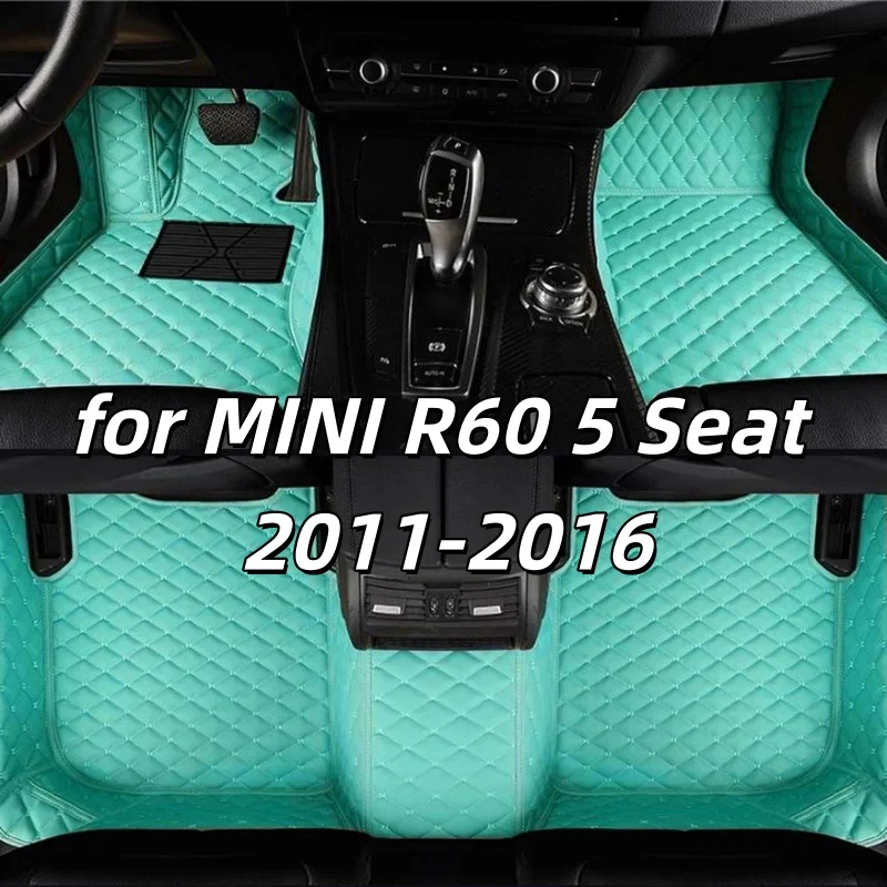 Floor Mats for MINI R60 5 Seat 2011 2012 2013 2014 2015-2016 Custom Fit Waterproof Automotive Car Accessories interior