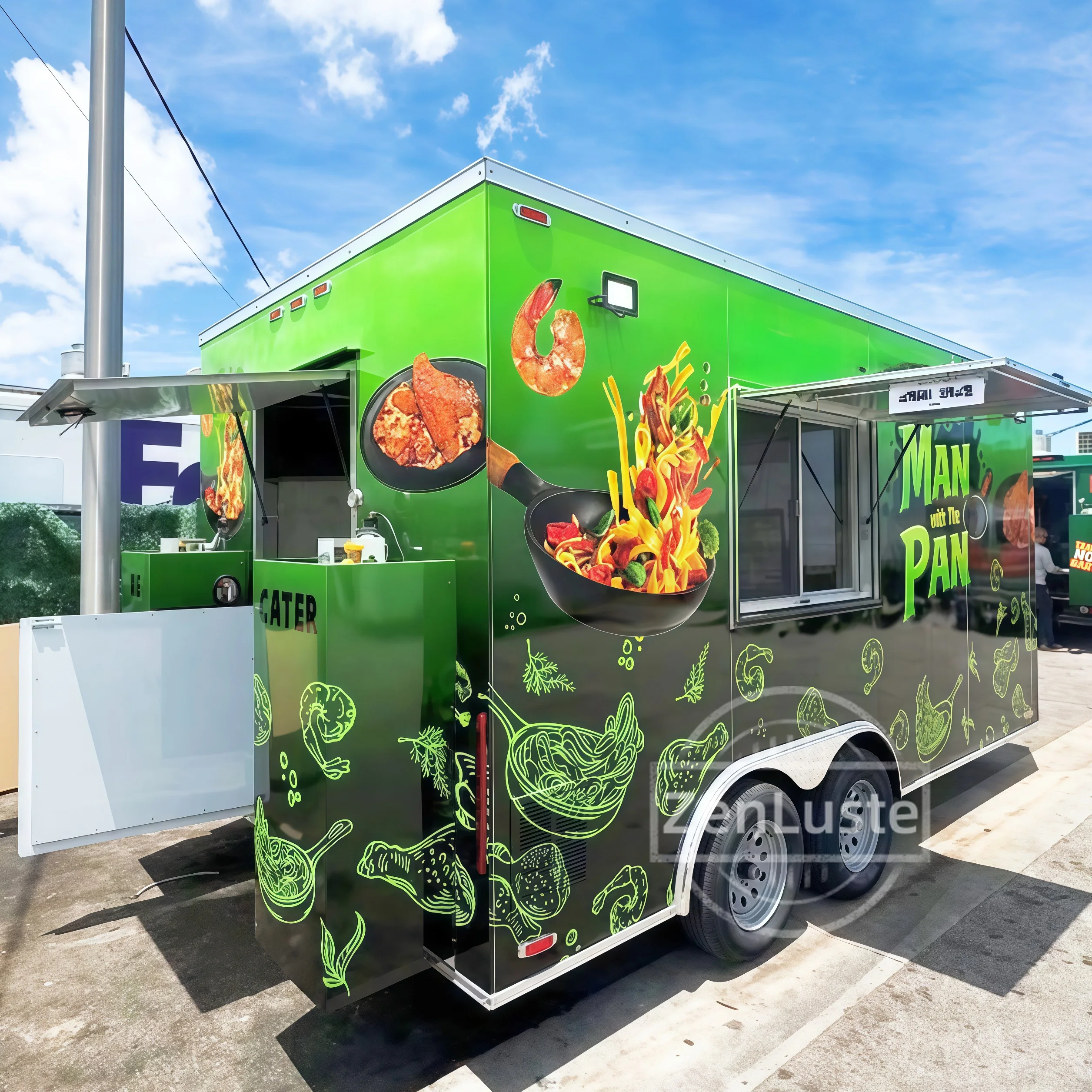 

Mobile Food Truck and Trailer Equipped Food Truck CE Certified Factory Price for Sale Food Truck for Sale