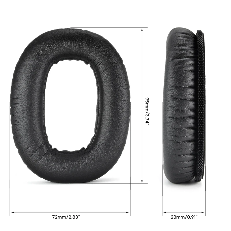 Almohadillas cómodas para los oídos, funda para diadema para 2 ANC, almohadillas cómodas para los oídos, funda con