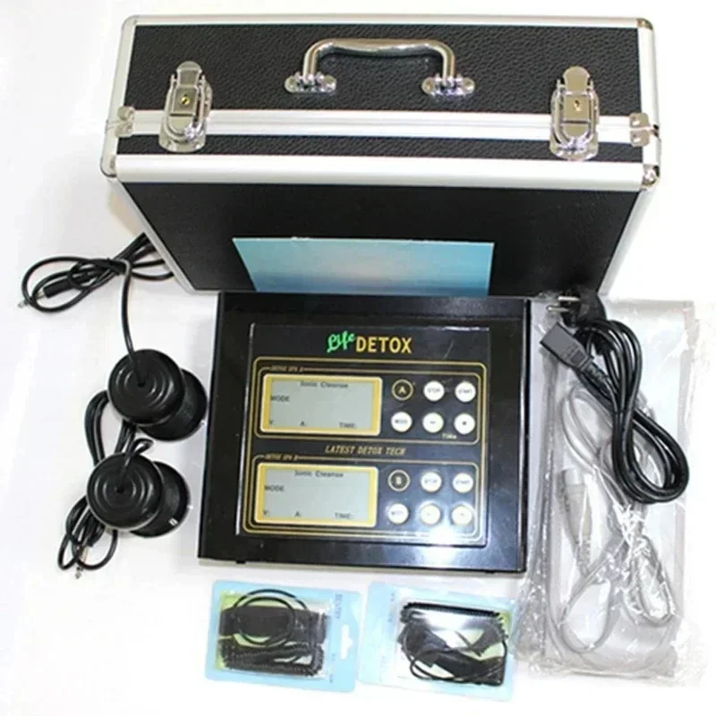 Dual Ionic Cell Detox Foot SPA Machine 2025 New Foot Bath Massage Instrument with Far Infrared Therapy for Two People