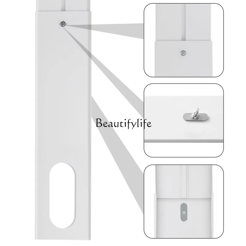 Mobile air conditioner telescopic seal window seal baffle air conditioner exhaust pipe interface accessories set