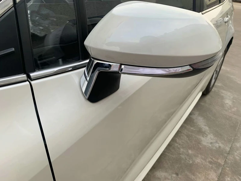 For 2019 2020 2021 Toyota Corolla E210 Sport Hatchback Auris ABS Chrome Side Mirror Rear View Wing Chrome Cover Trim view 2