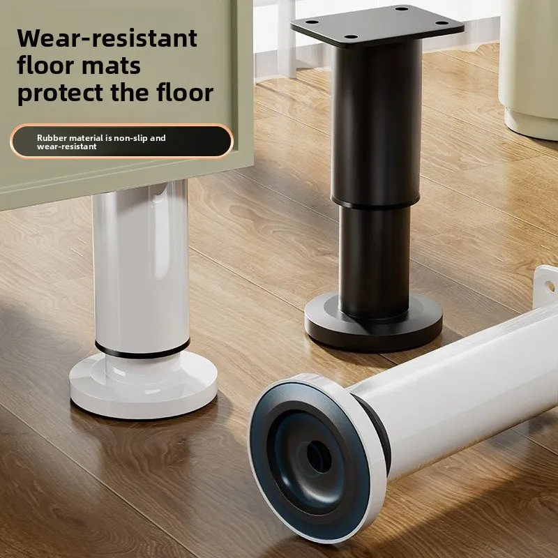 New Stainless Steel Strong Load-bearing Adjustable Table Legs, Multi-style Thickened Telescopic Furniture Adjustable Table Legs