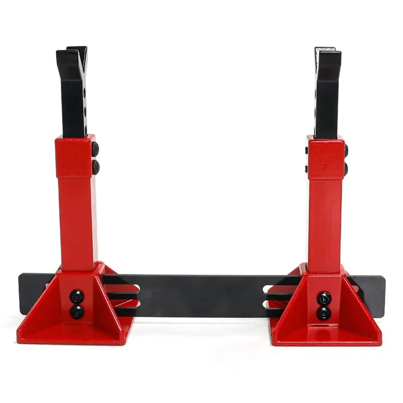 B05C-2X Display Stands Jack Height Adjustable For 1/18 1/10 1/8 1/7 RC Crawler Truck Car Simulation Climbing Vehicles Red