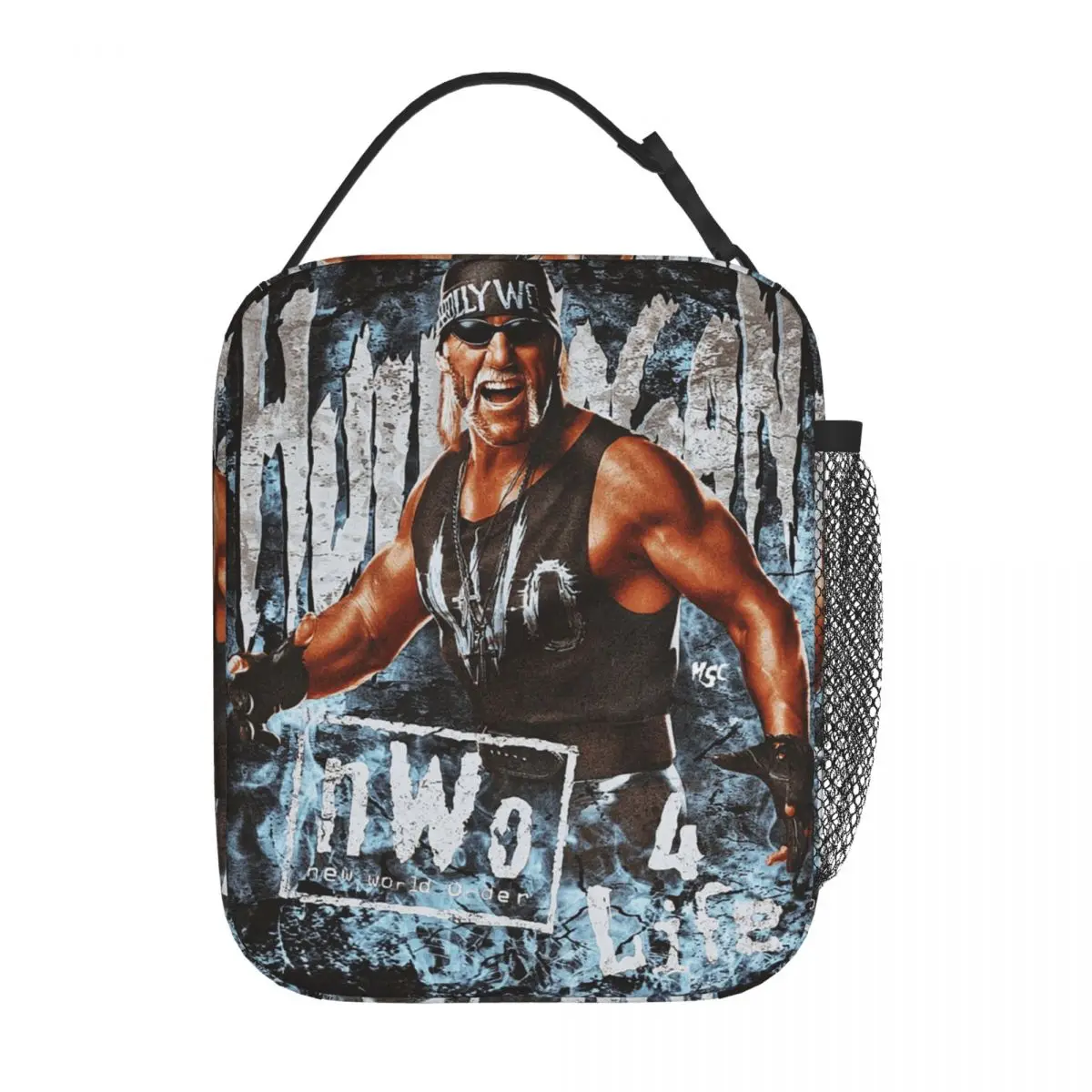 Wrestler NWo New World Order The Third Man Insulated Lunch Bag for Women Kids Portable Food Boxes Thermal Lunch Box Tote