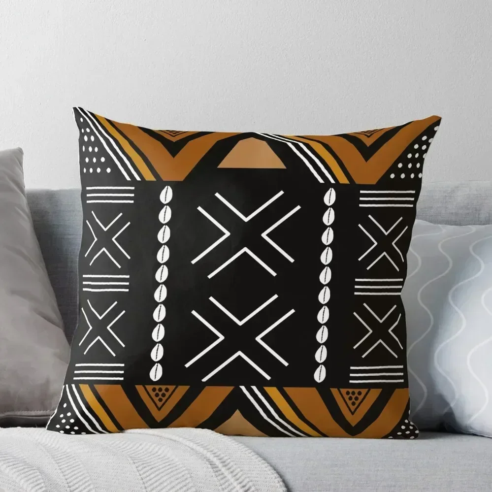 

African Mud Cloth Bogolan Design Throw Pillow Sofa Cushion Cover Cushions Cover Cushion Child pillow