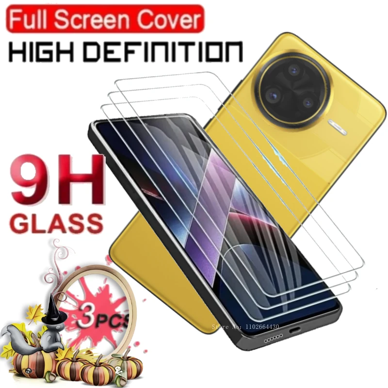 

3 шт. для Xiaomi Poco F7 Защитные пленки для экрана Xiaomi Poco F7 Ultra закаленное стекло для Xiaomi Poco F7 Pro HD-пленка против царапин