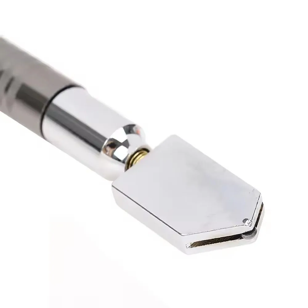178mm Professional Oil Feed Glass Bottle Cutter Diamond Antislip Metal Handle Tile Cutting Tools Portable Easy To Carry