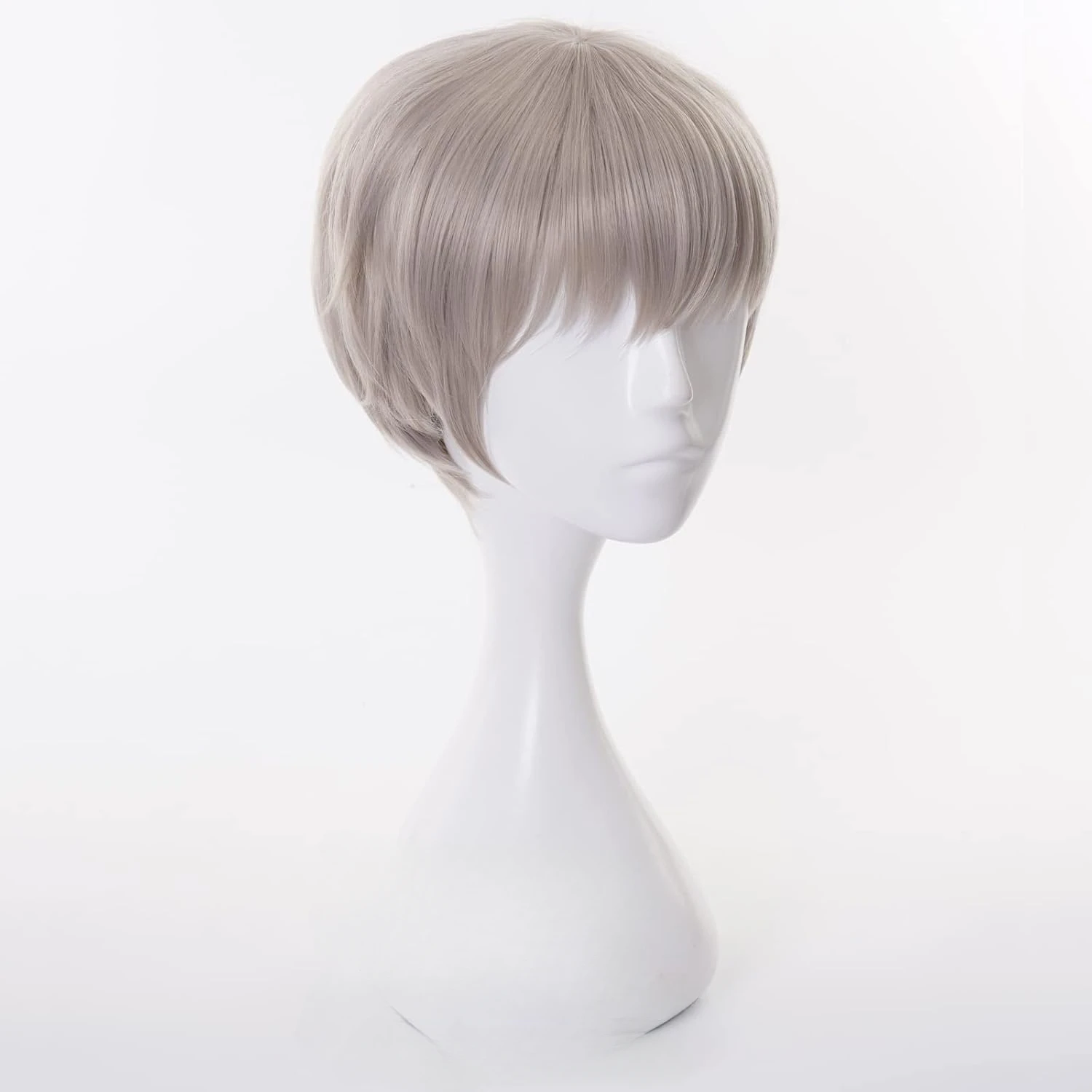 Anime Cosplay Wig Jujutsu Kaisen Cosplay Wig Inumaki Toge Aoki grey short hair for Halloween Party Carnival Wigs