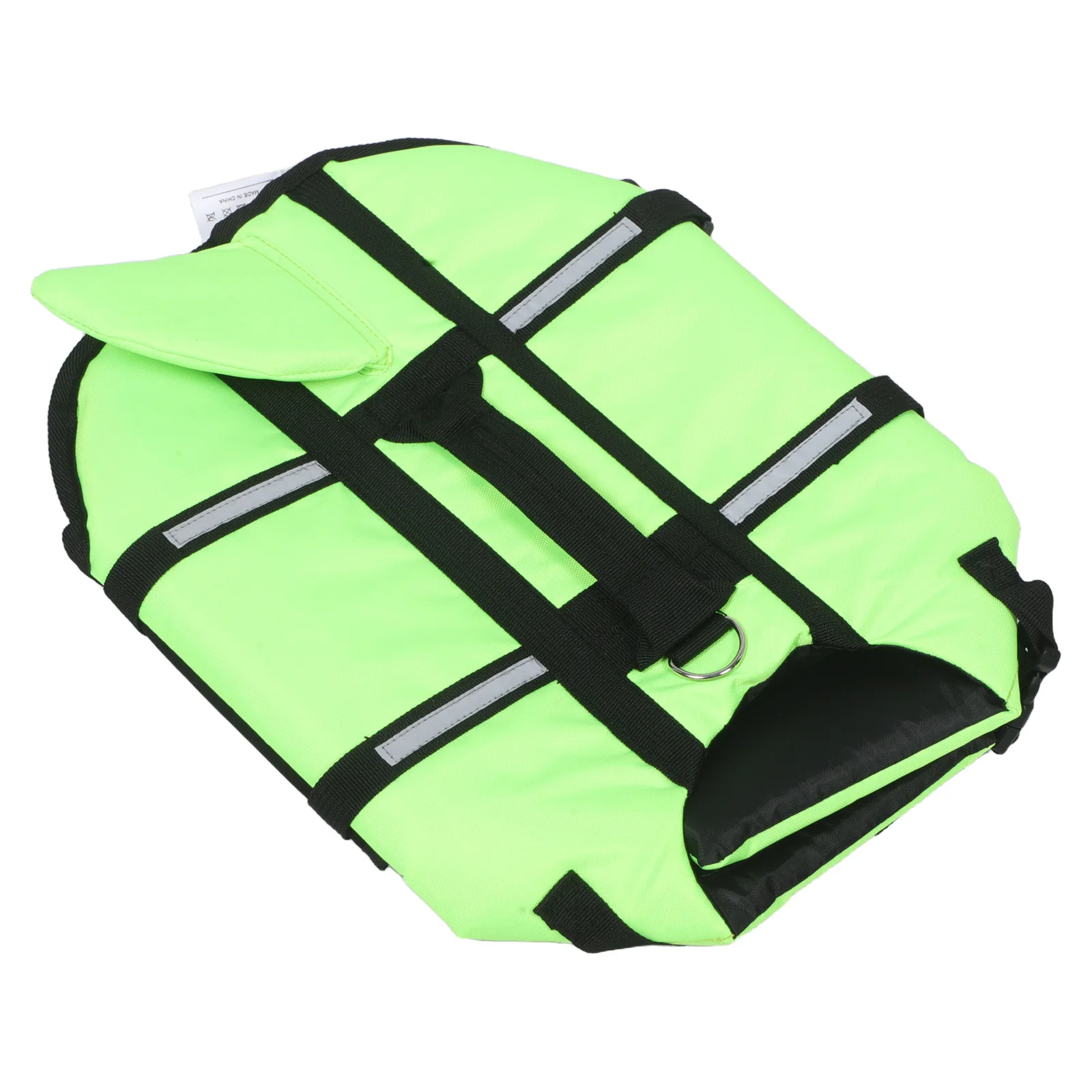 

Pet Life Vest Adjustable Fluorescent Green Dog Safety Jacket For Swimming Walking Hunting Outdoor Buoyancy Support Rescue