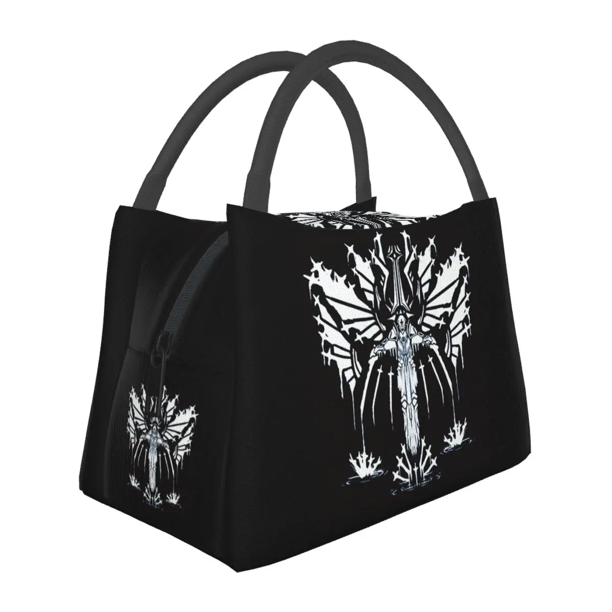

Ultrakill Game Insulated Lunch Bag for School Bento Storage Food Boxes Portable Container Cooler Thermal Lunch Box Tote
