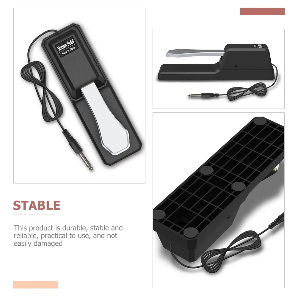 

Sustain Pedal Pedals for Keyboards Auxiliary Foot Piano Universal Piano-style Electronic
